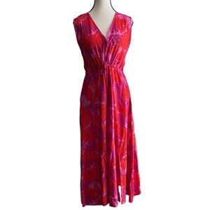 MANGO BEAUTIFUL MULTICOLORED DRESS, SZ.10
